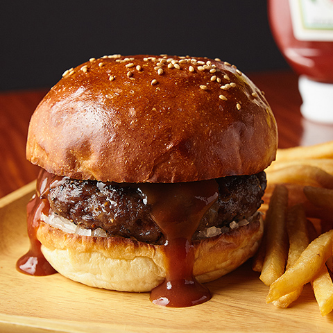 オリジナルBBQーバーガー